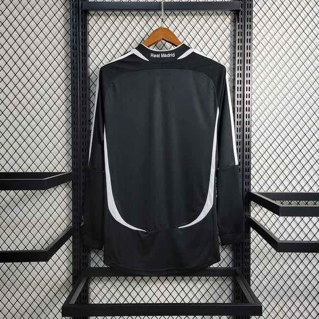 2006/2007 Retro Real Madrid Away Jersey Long Sleeve