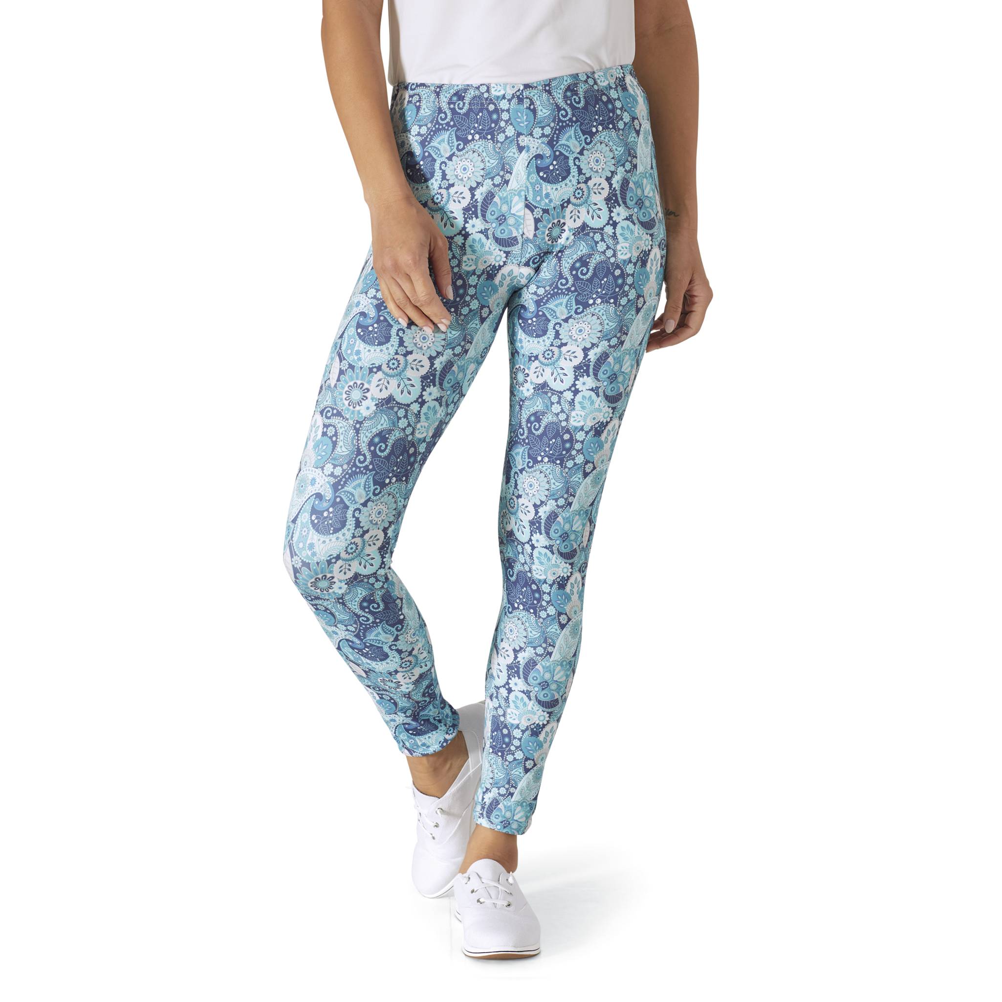 Mixed Floral Leggings - Northstyle Catalog