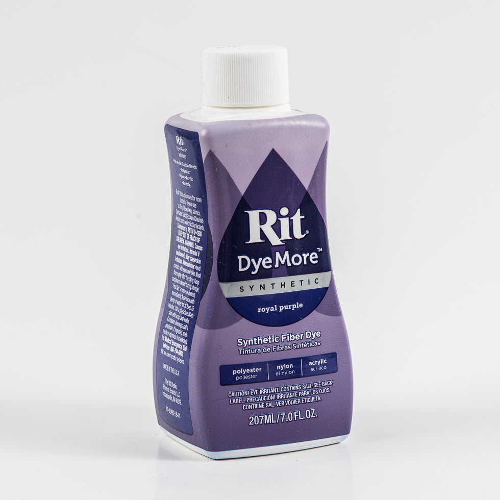 Rit DyeMore Synthetic Fiber Dye - Royal Purple - 7oz Bottle - Joann Fabrics