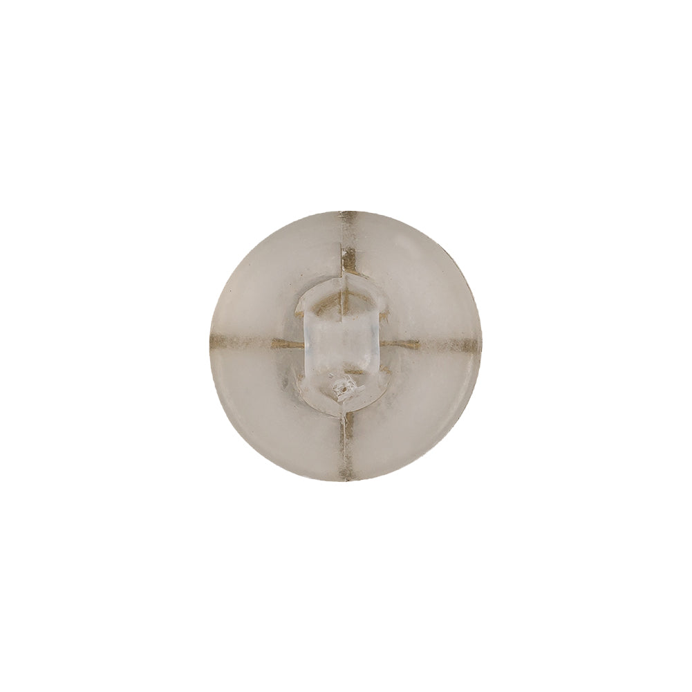 Frosted White and Gold Textured Shank Back Button - 24L/15mm - Joann Fabrics