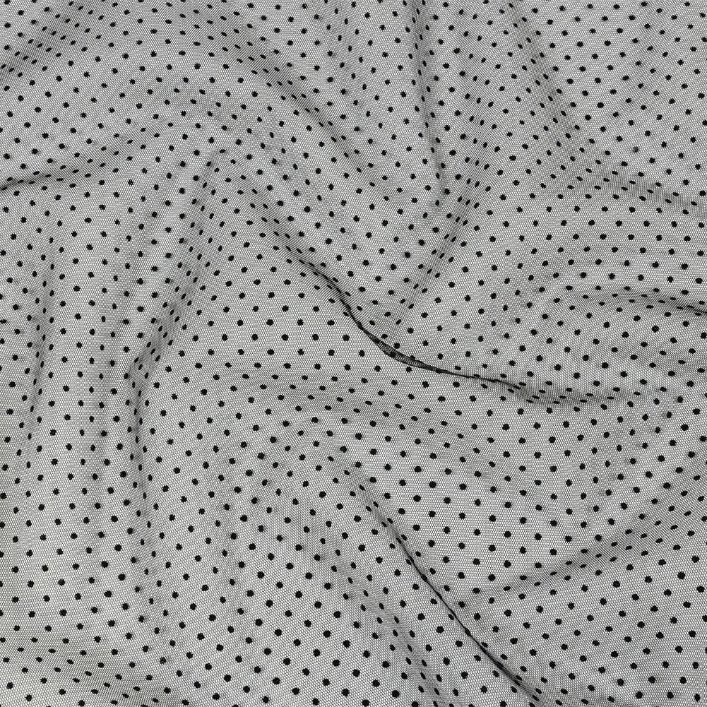 Famous Australian Designer Moondrop Grapes Flocked Polka Dotted Point D'esprit - Joann Fabrics