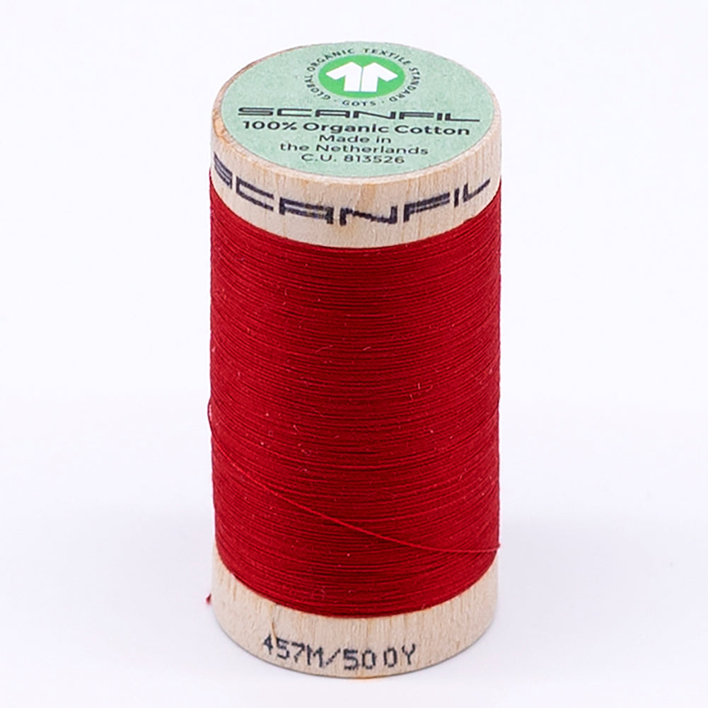 SCANFIL® 50wt Organic Pima Cotton Thread 500 yds - 4871 Rubocondo - Joann Fabrics