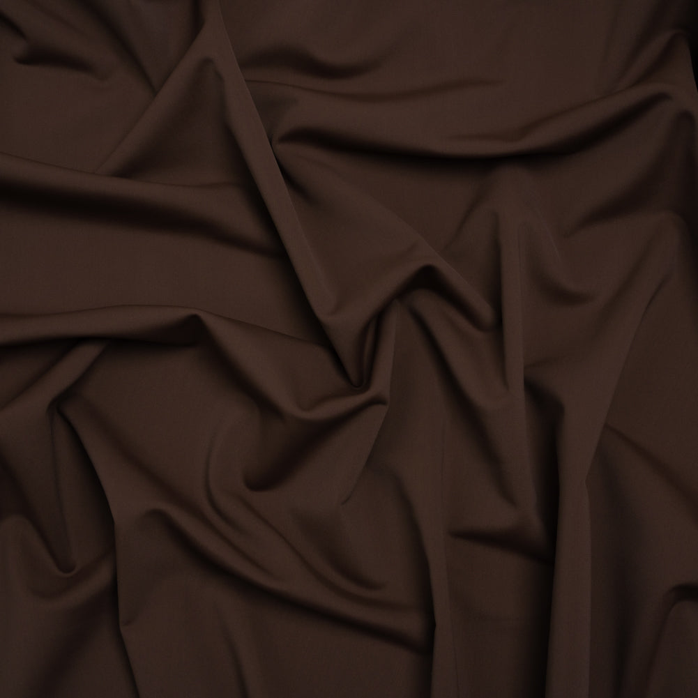 Stretch Nylon Swimwear Tricot - Chocolate Brown - Designer Deadstock - Joann Fabrics