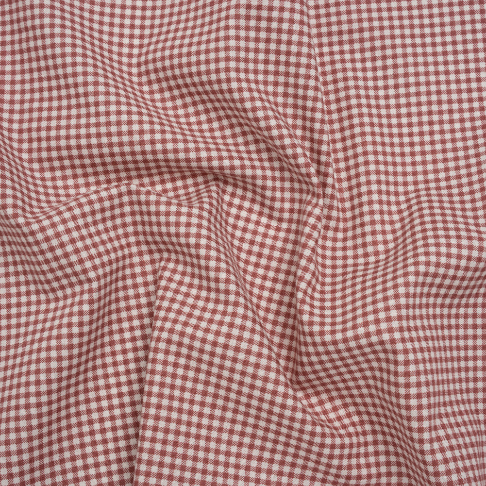 Printed Quilting Cotton by Ghazal Razavi for FIGO Studio - Paprika Checks - Nest Collection - Joann Fabrics
