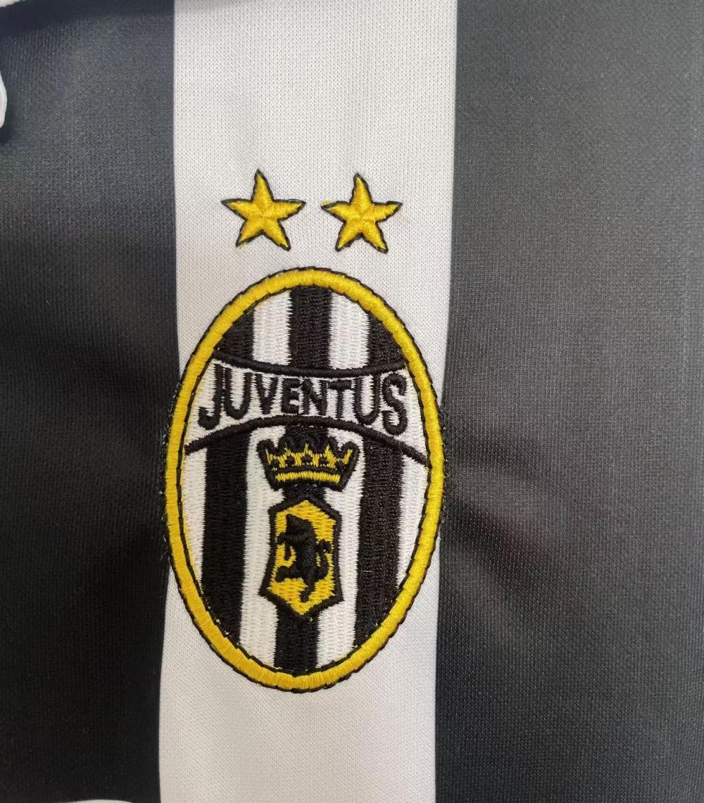1999/2000 Retro Long Sleeve Juventus Home Soccer Jersey 1:1 Thai Quality