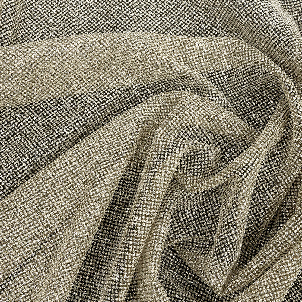 Tulle with Metallic Platinum Glitter - Khaki Green - Platina Collection - Joann Fabrics