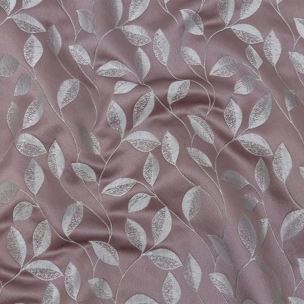 Satin-Faced Jacquard - Heather Foliage - British Imported - Joann Fabrics