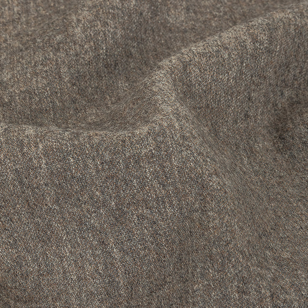 Italian Heathered Greige Super 110 Flannel Wool Suiting - Joann Fabrics