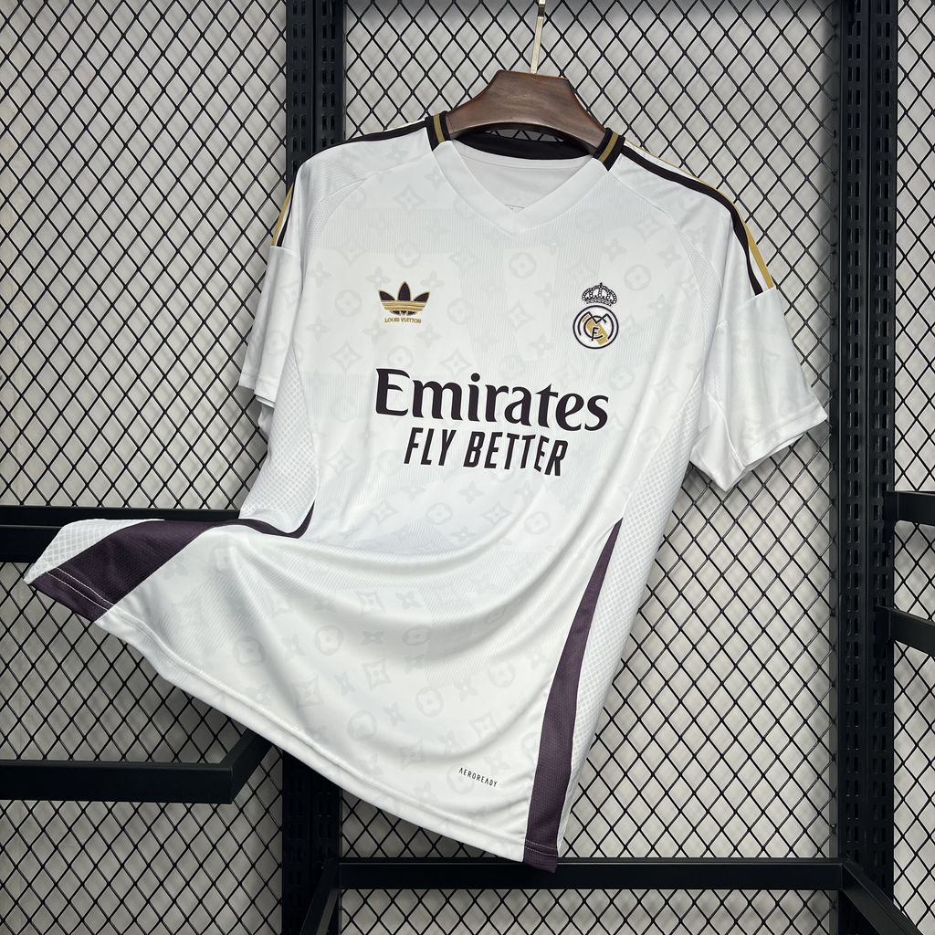 2024/2025 Real Madrid LV Co-Branded Edition Jersey 1:1 Thai Quality
