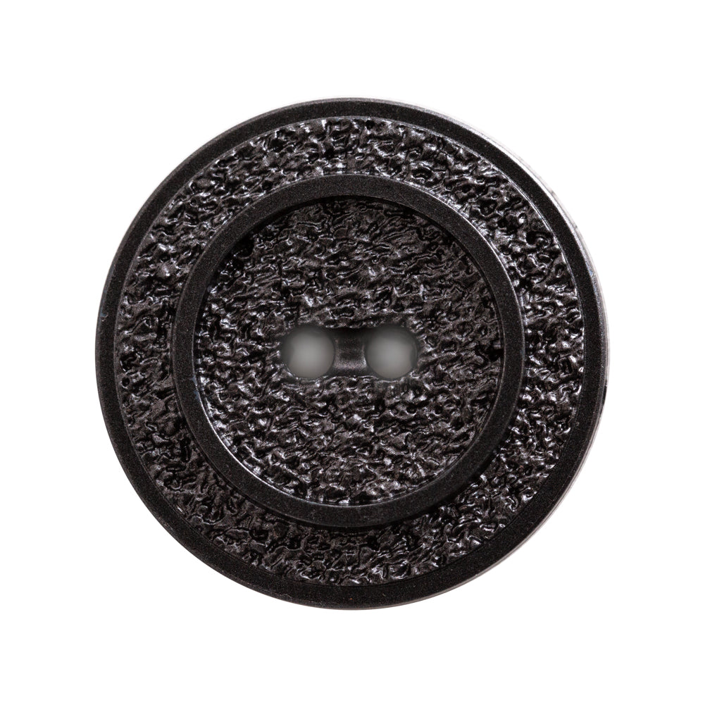 Italian Black Gravel 2-Hole Button - 44L/28mm - Joann Fabrics
