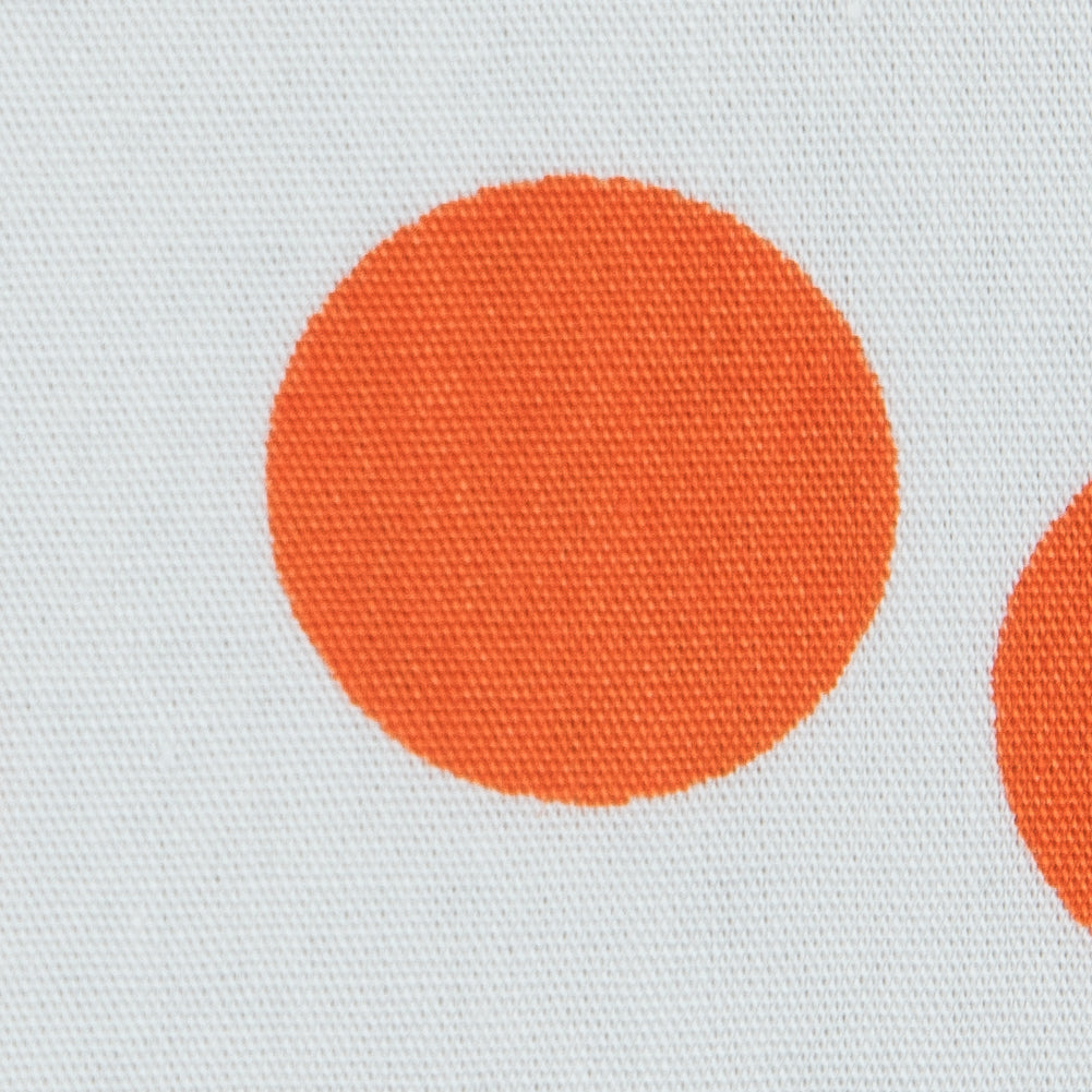 Orange/Blue/Yellow Polka Dots Printed Cotton Poplin - Joann Fabrics