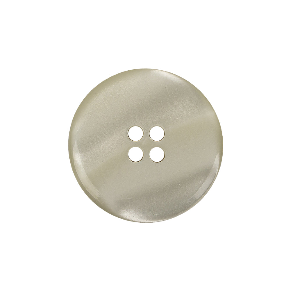Ivory Iridescent Four Hole Smooth Top Plastic Button - 36L/23mm - Joann Fabrics