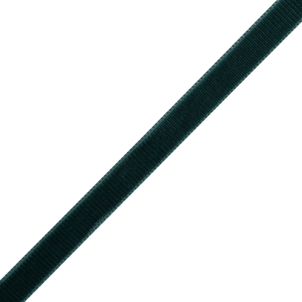 Grosgrain Ribbed Velvet Ribbon Trim Made in Italy - 0.375