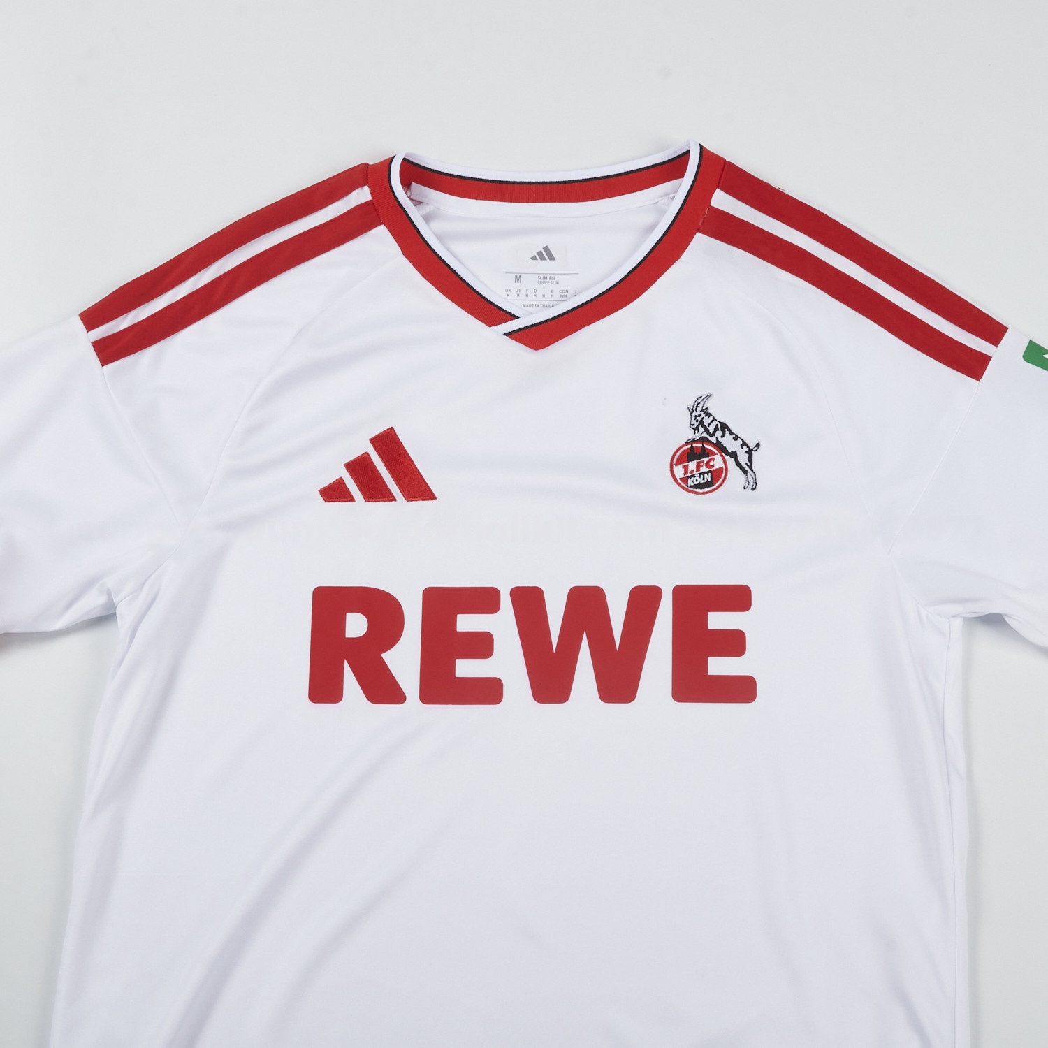 Köln 26-27 Home White Jersey - Fans Version - UnitedFutballJersey