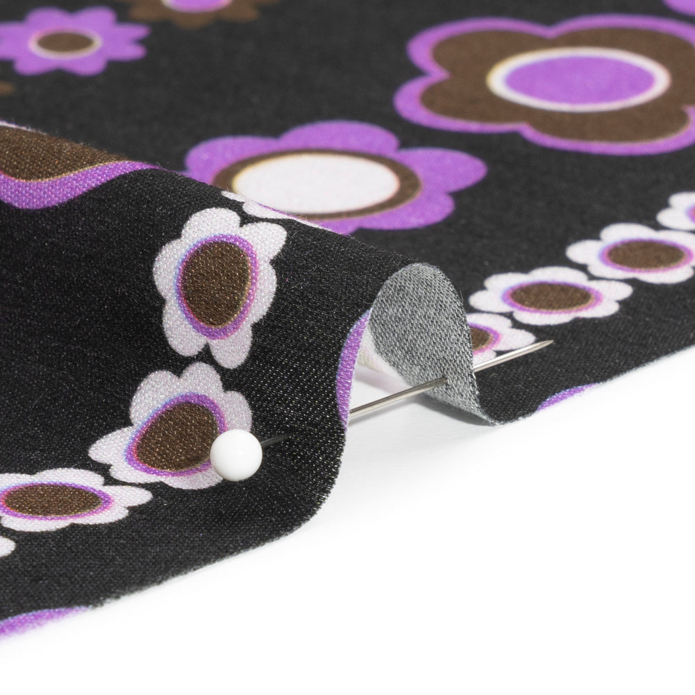 Mood Exclusive Purple Grow As We Go Rayon Challis - Joann Fabrics