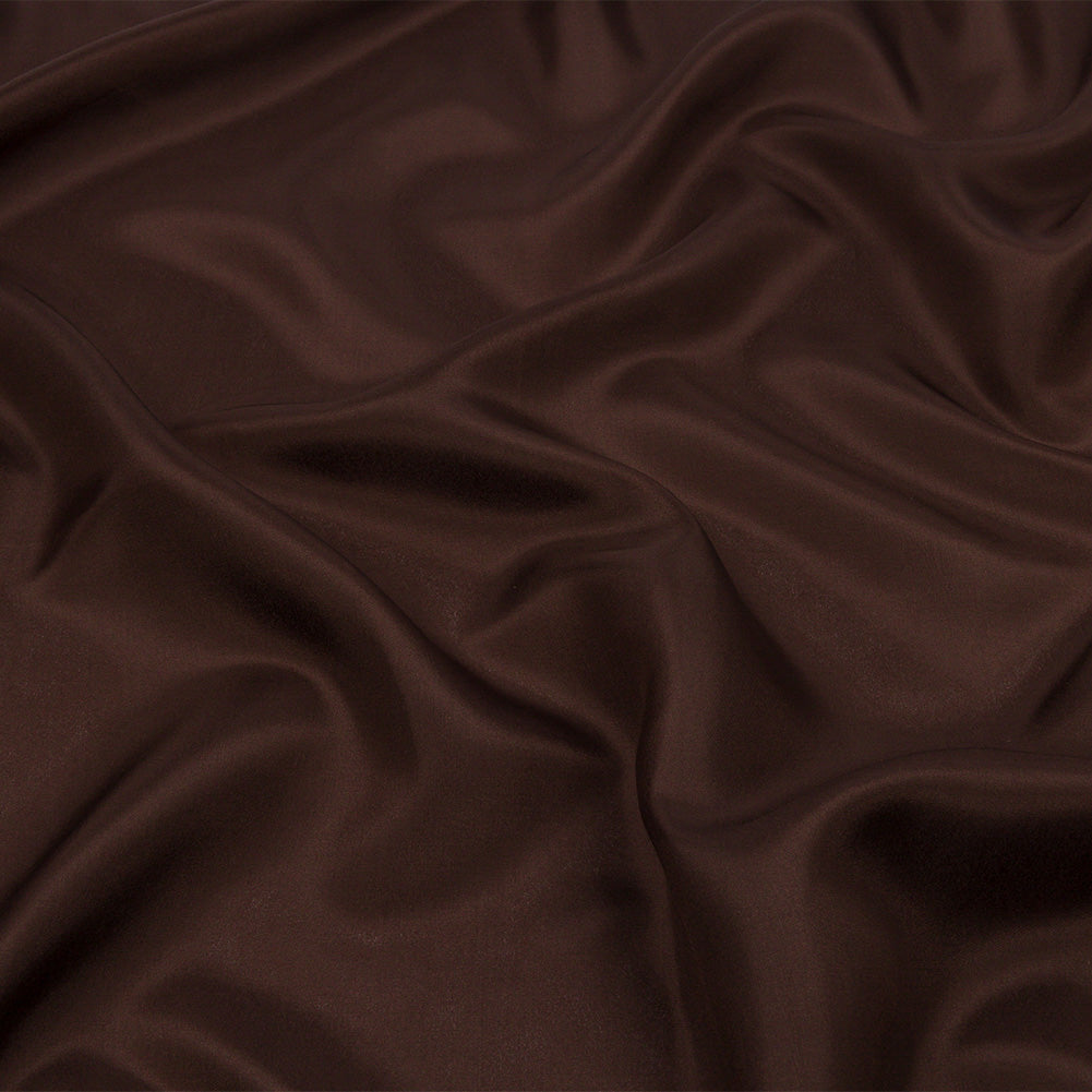 China Silk/Silk Habotai - Dark Brown - Premium Collection - Joann Fabrics
