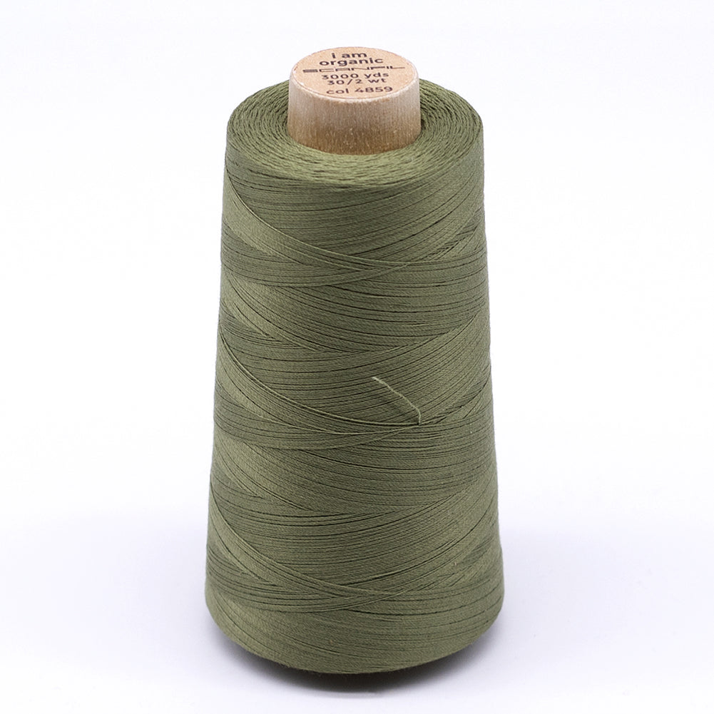 SCANFIL® 30wt Organic Pima Cotton Thread 3000 yd Cone - 4859 Sage - Joann Fabrics