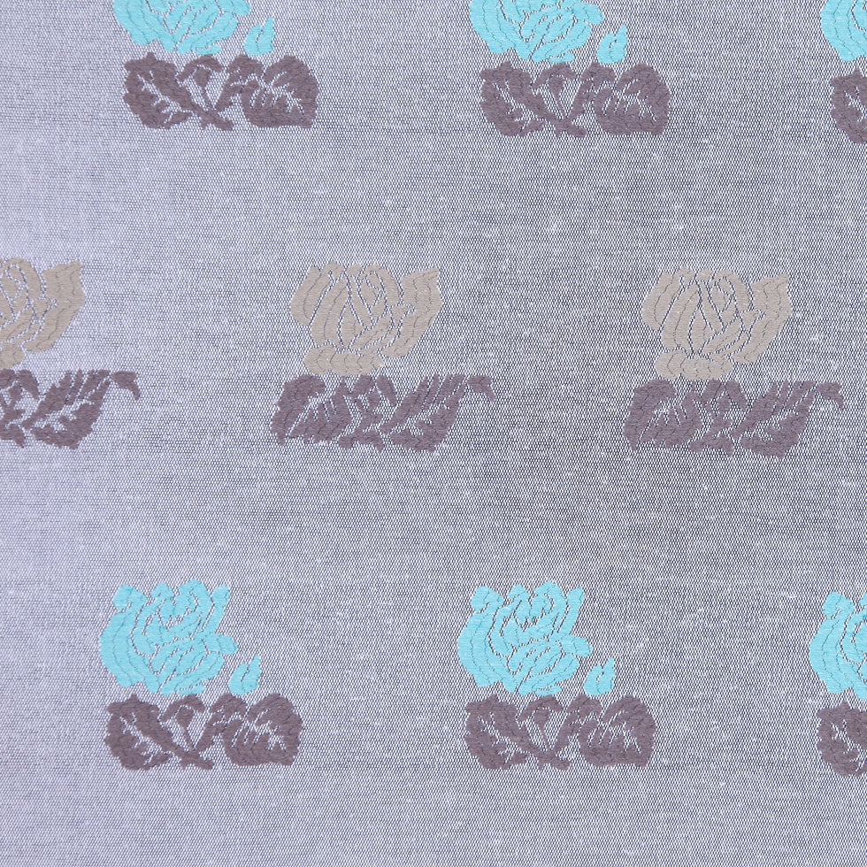 Italian Chinchilla, Sea Blue and Flint Gray Floral Jacquard - Joann Fabrics
