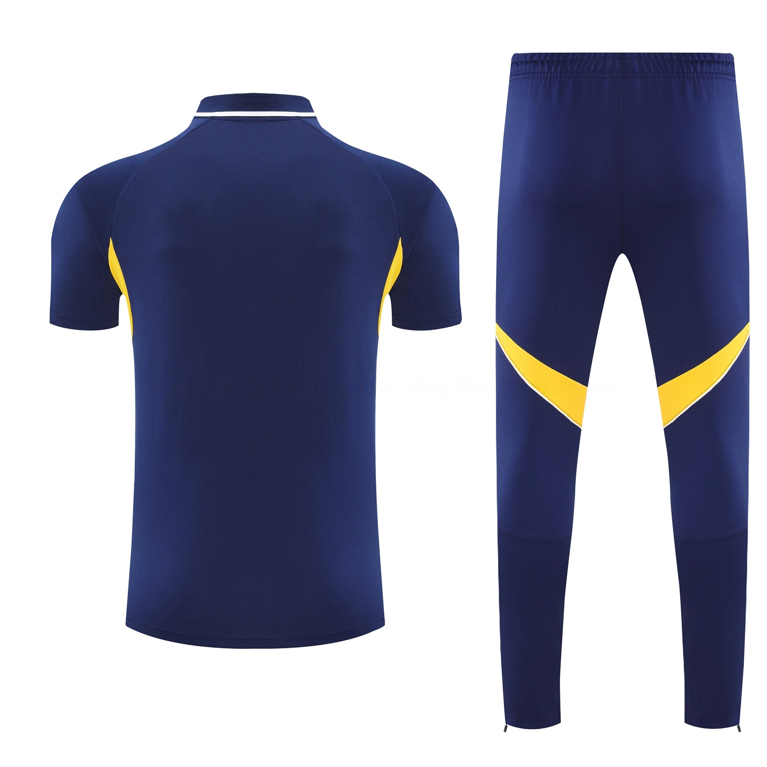 Boca Juniors 25-26 POLO Short-Sleeve Training Set - Dark Blue Top & Shorts - UnitedFutballJersey