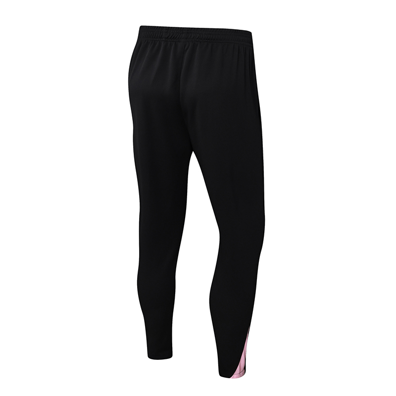 2024/2025 Psg Paris Saint-Germain Half-Pull Training Suit Black with pink Set