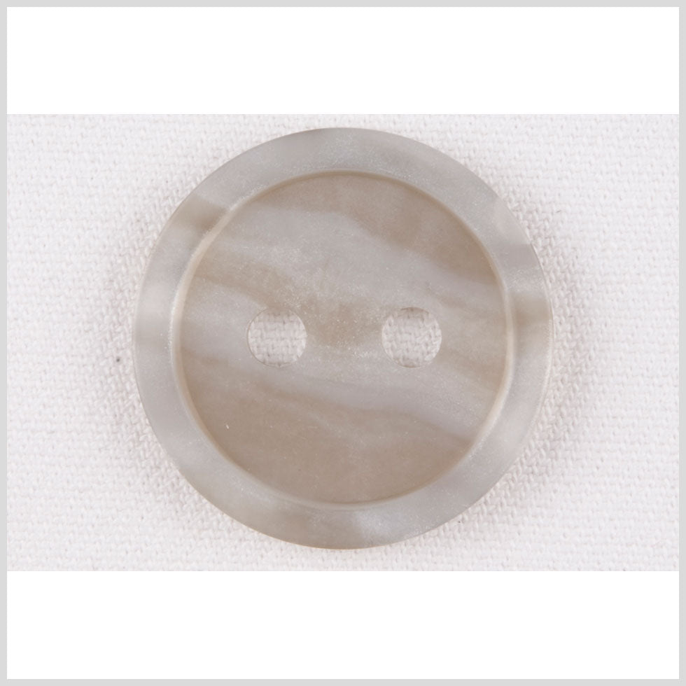 Plastic 4-Hole Button - 50L/32mm - Beige and Ivory Waves with Wide Set Holes - Joann Fabrics