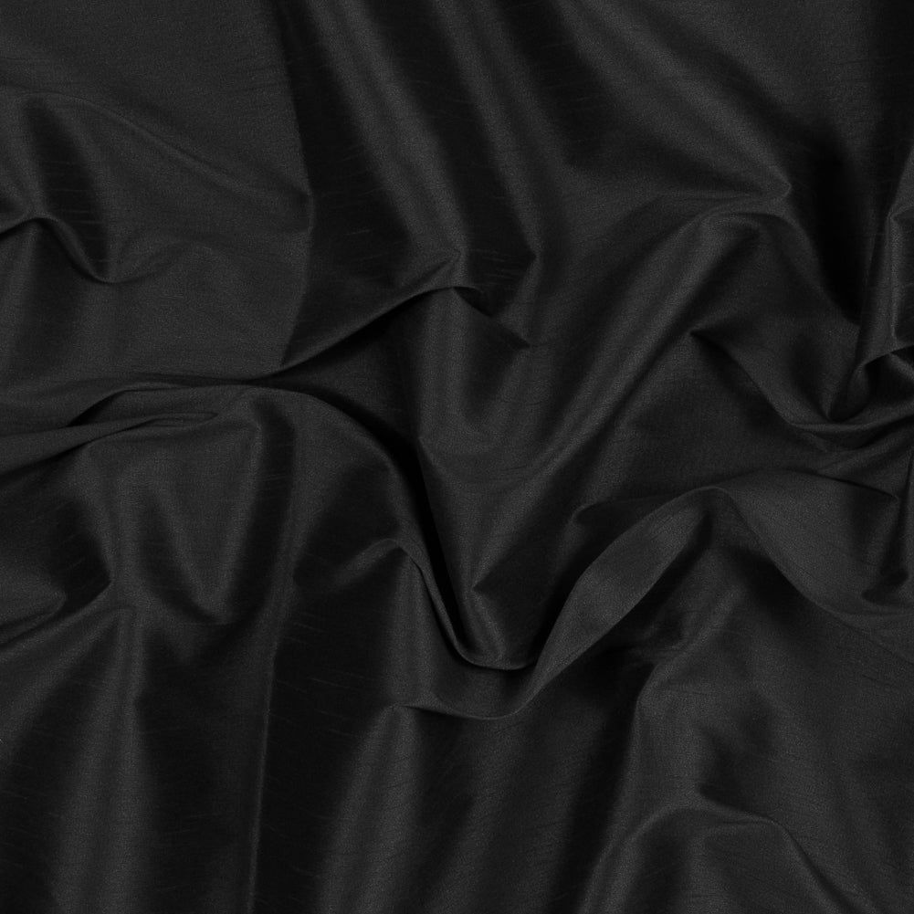 Polyester Shantung - Black - Eirian Collection - Joann Fabrics