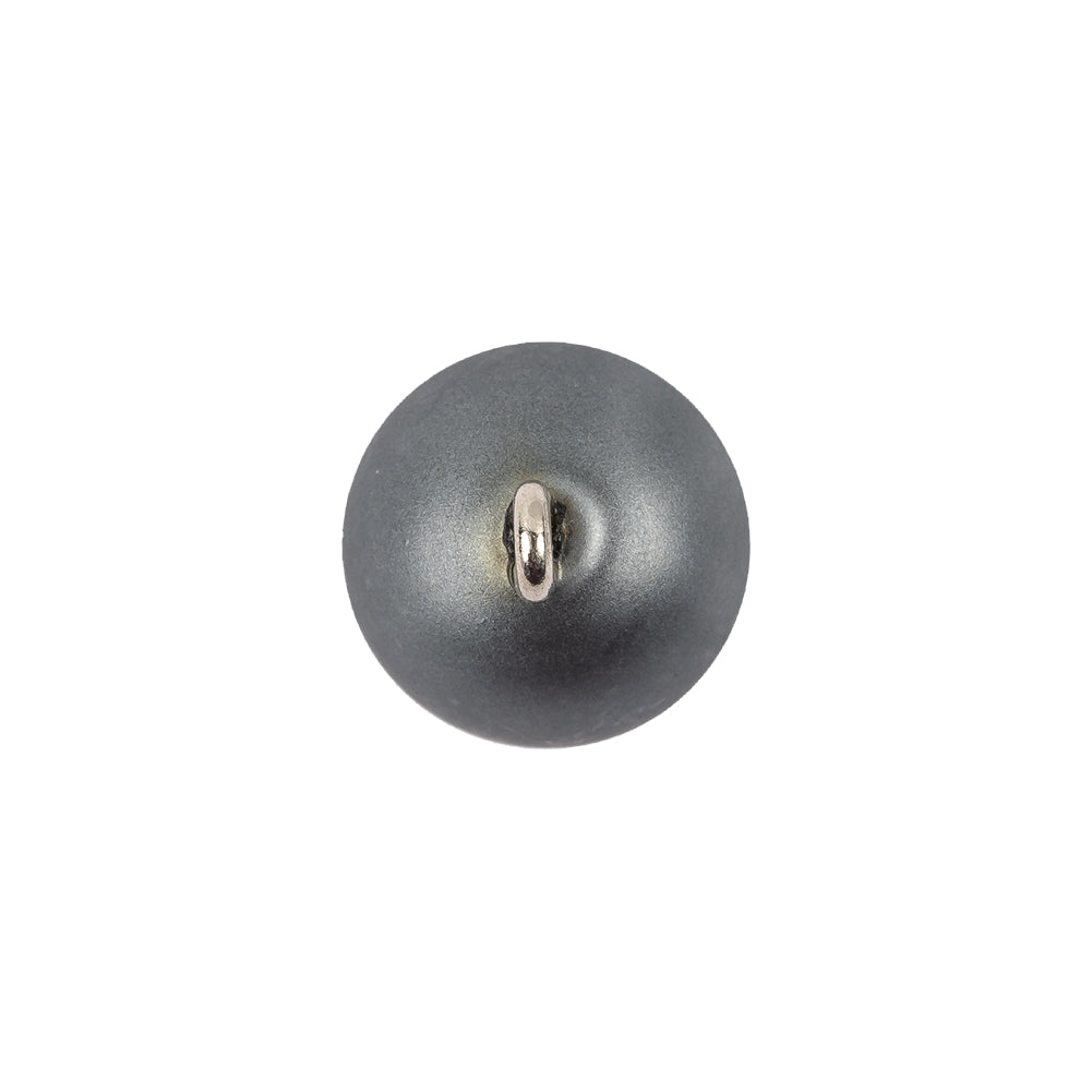 Italian Hematite Iridescent Ball Shank Back Button - 22L/14mm - Joann Fabrics