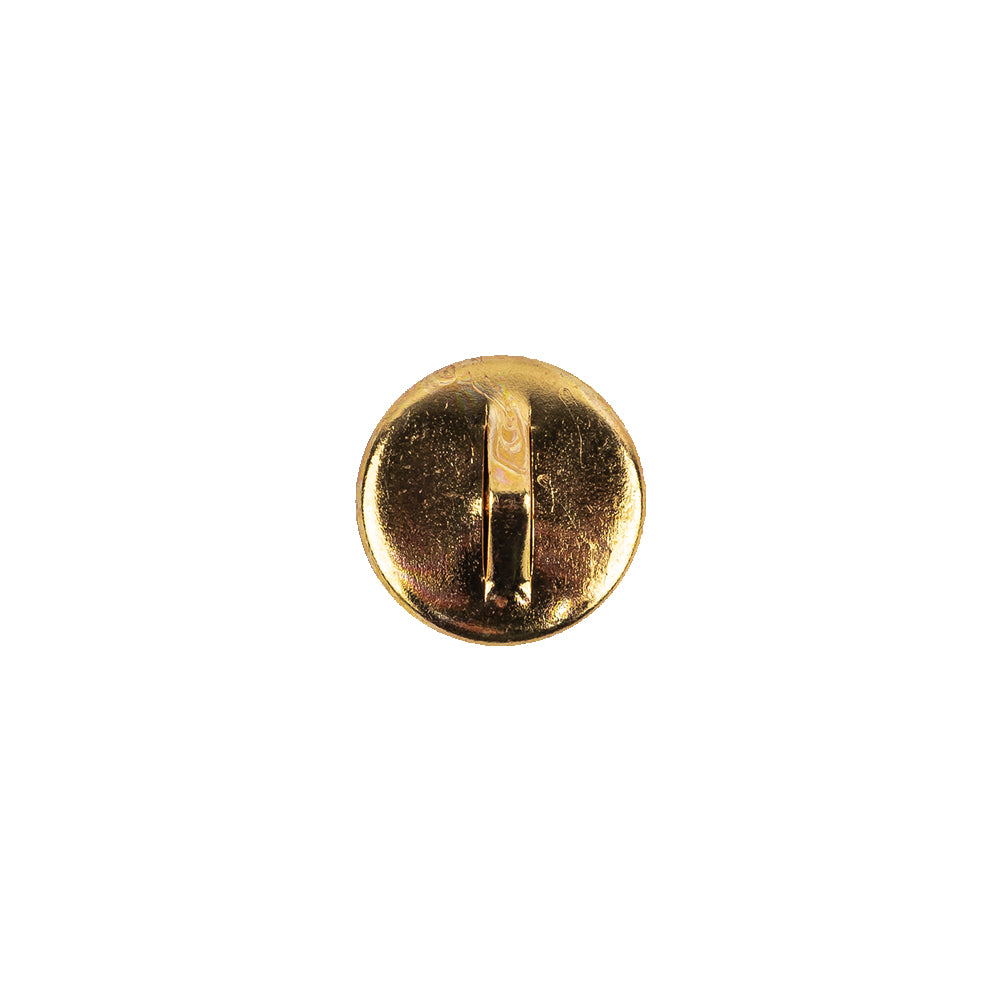 Vintage Swarovski Crystal Rhinestone and Gold Edged Self Back Button - 18L/11.5mm - Joann Fabrics