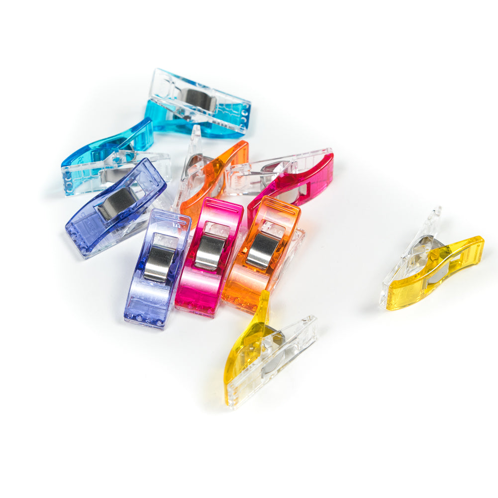 Clover Rainbow Wonder Clips - 10 pcs - Joann Fabrics