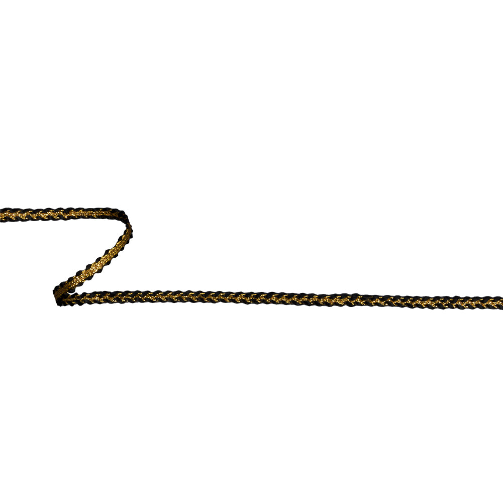 Black Gold Metallic Braid - Joann Fabrics