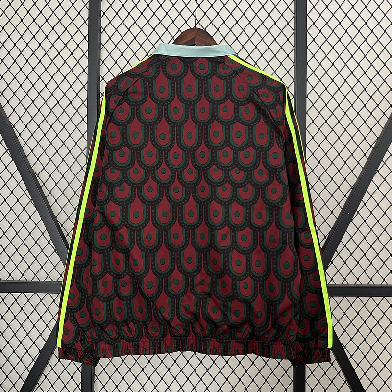2024 Mexico Reversible Windbreake (red-green)Soccer Jersey 1:1 Thai Quality
