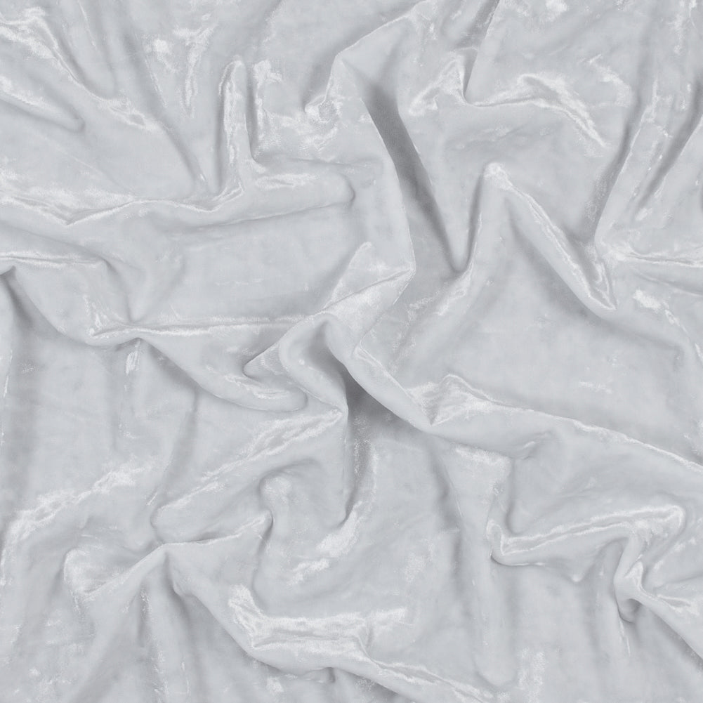 Stretch Crushed Velour - White - Joann Fabrics