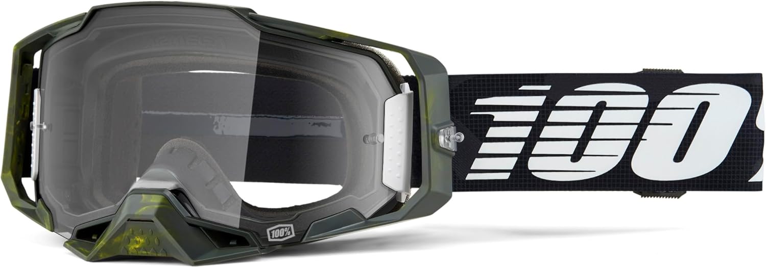 100% ARMEGA Goggles - Eyewear for Dirt Bikes, Motocross, Motorcycle ...