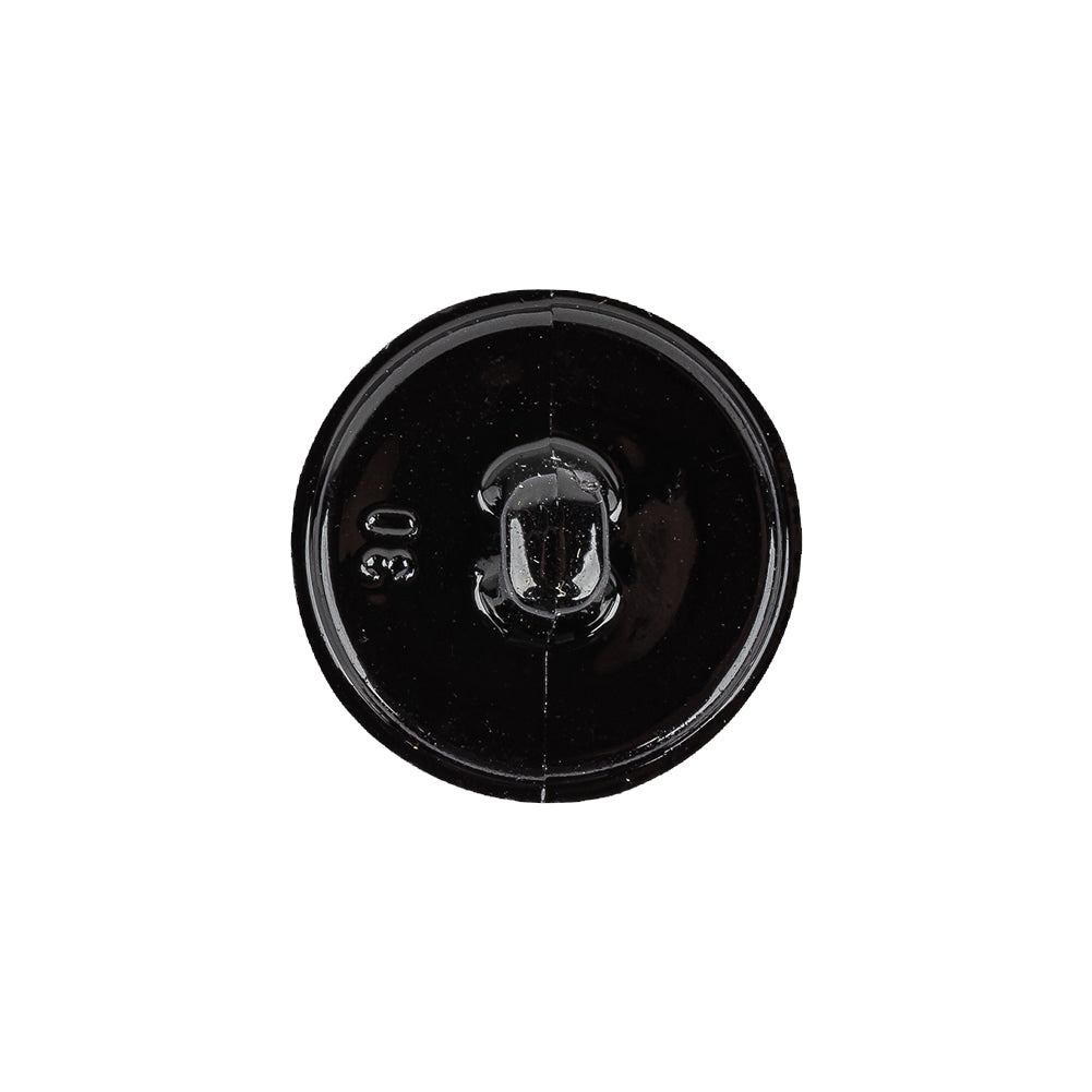 Black Radial Embossed Plastic Shank Back Button - 32L/20mm - Joann Fabrics