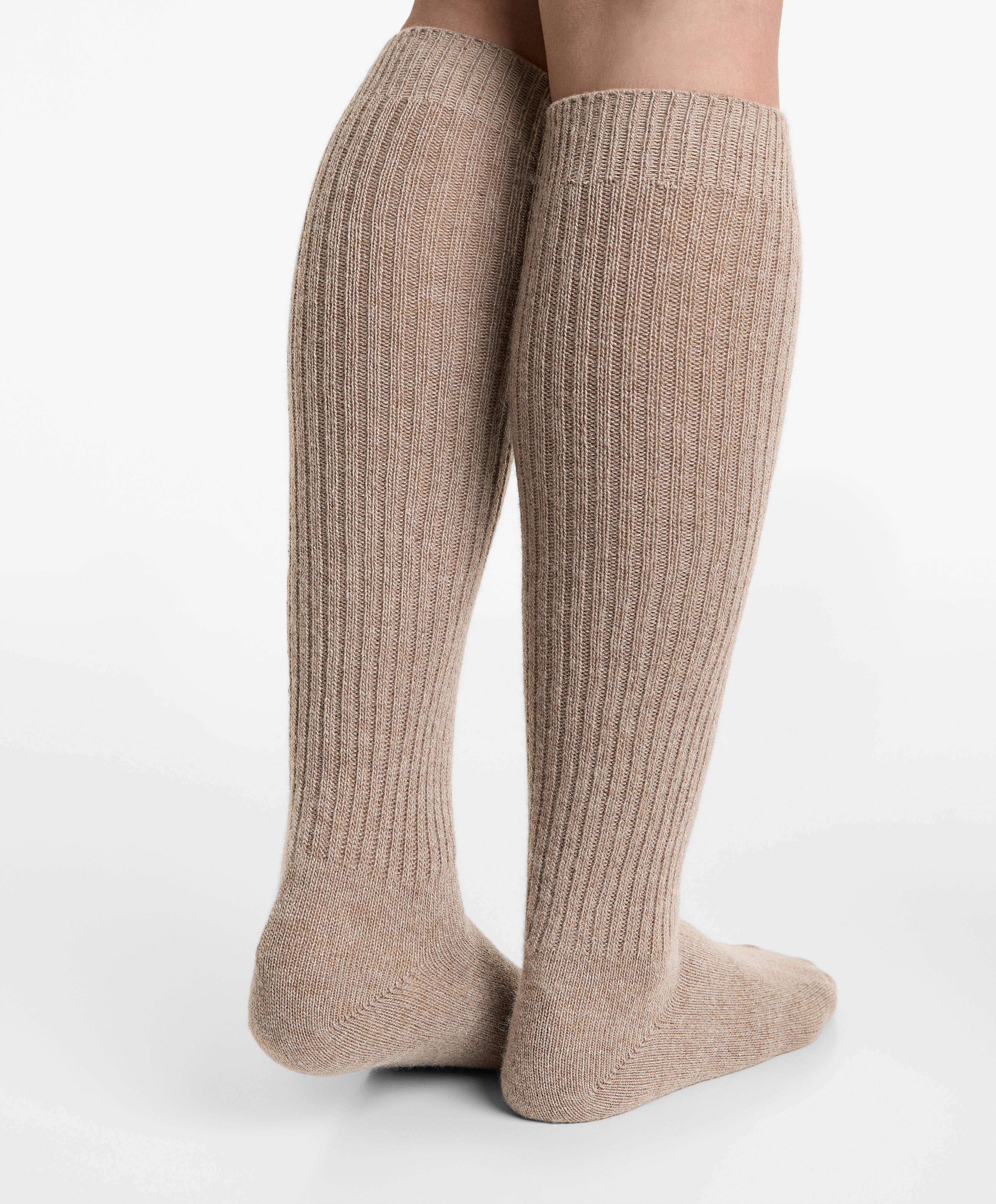 21% cashmere 14% wool long socks
