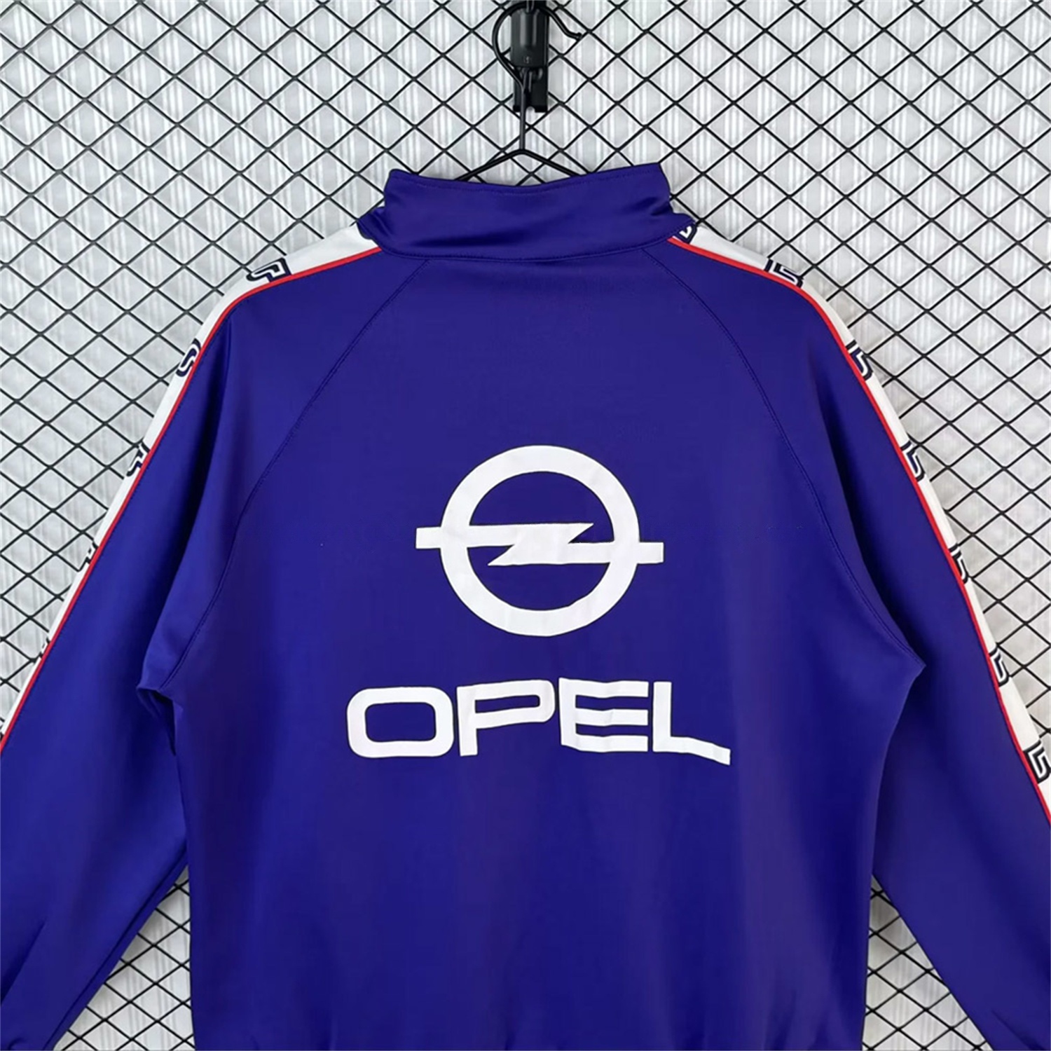 Retro Fiorentina 1985-86 Windbreaker Jacket - Blue - UnitedFutballJersey