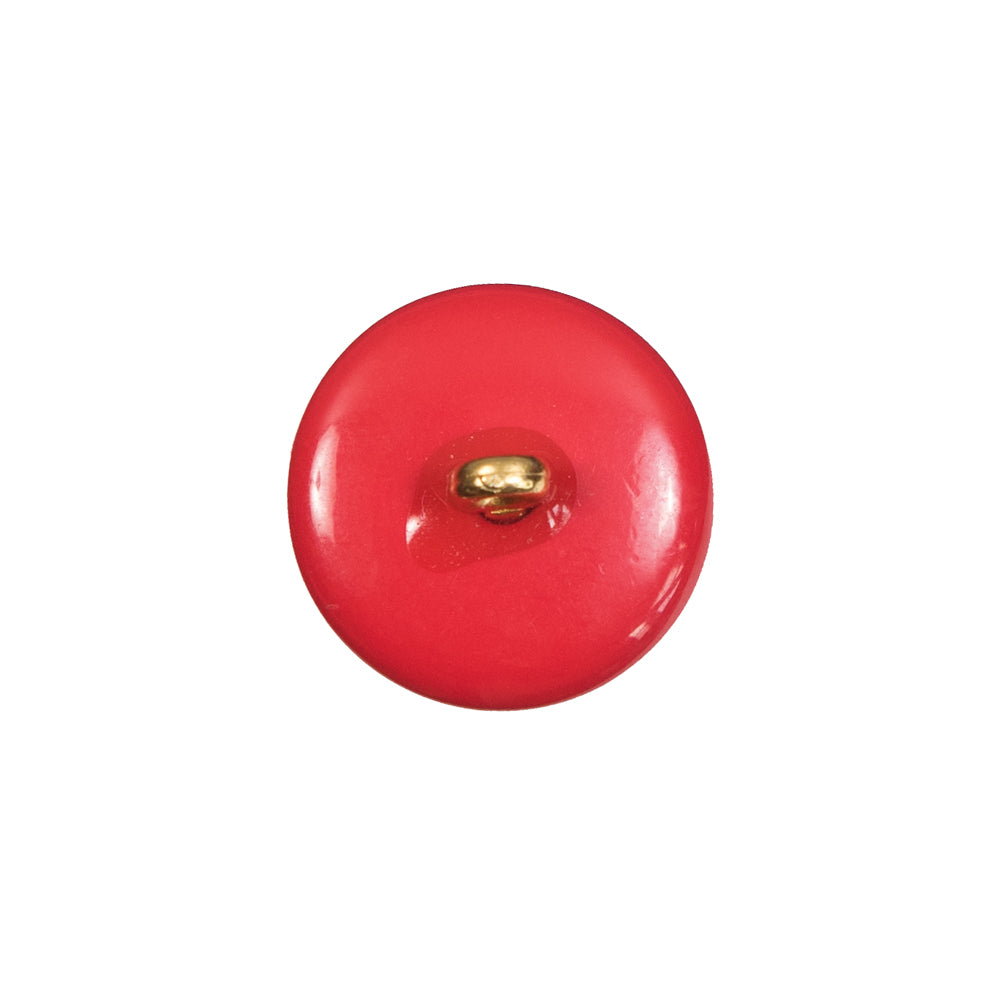 Red Plastic Shank Back Button - 28L/18mm - Joann Fabrics
