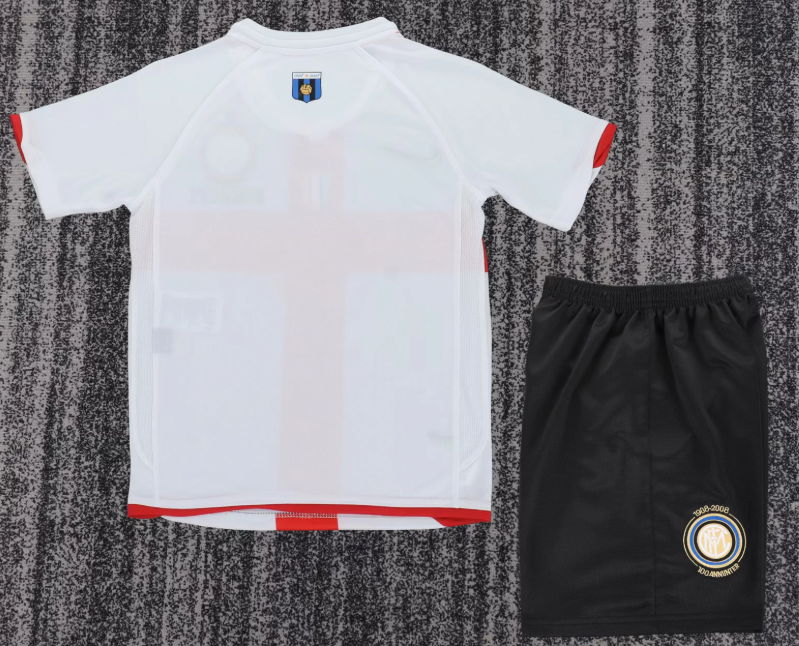 2007/2008 Retro Inter Milan Away Football Jersey 1:1 Thai Quality Kids Size