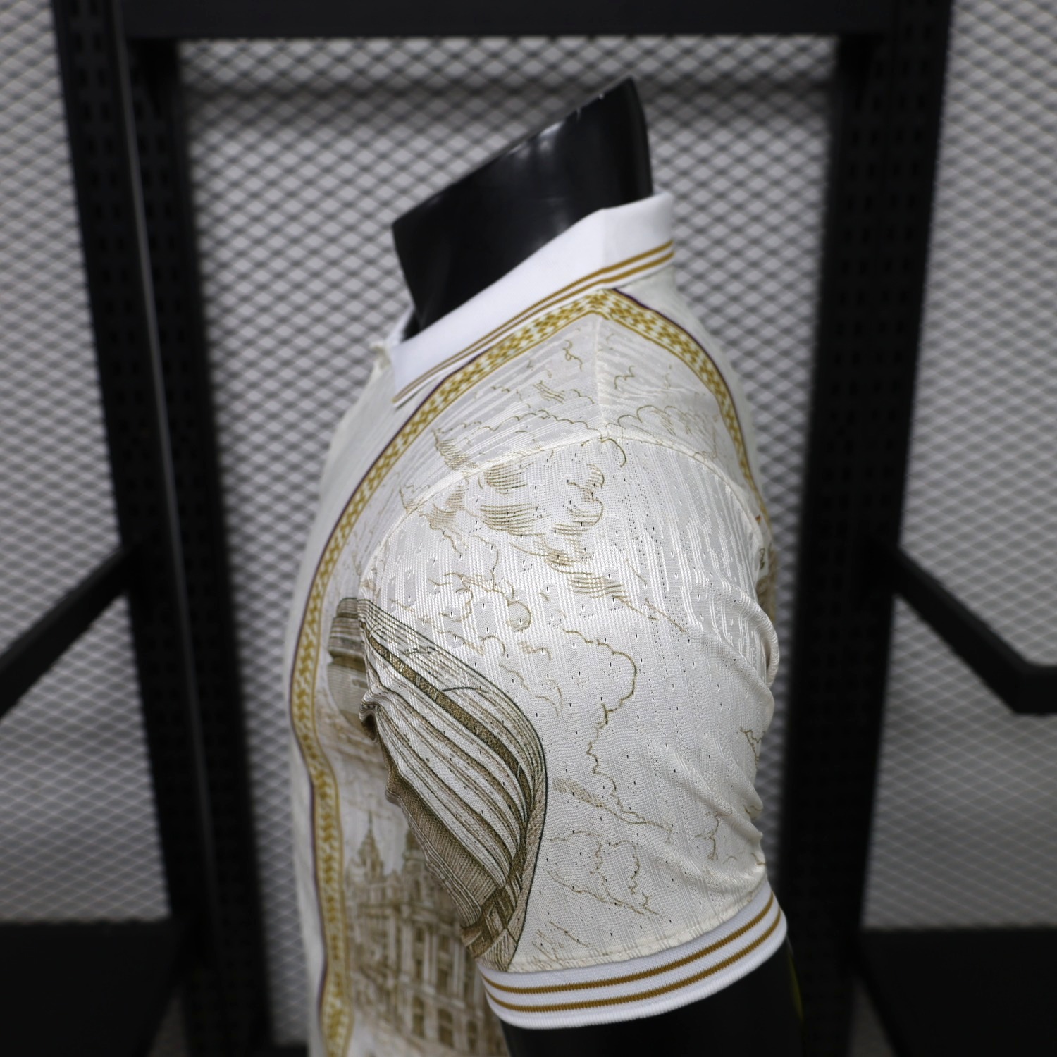 Real Madrid 26-27 White Gold Special Jersey - Player Version - UnitedFutballJersey