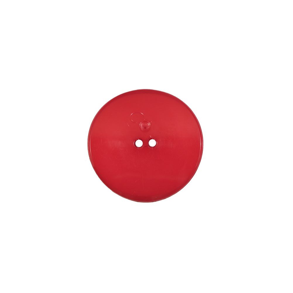 Italian Red Concaved Plastic 2-Hole - 24L/15mm - Joann Fabrics