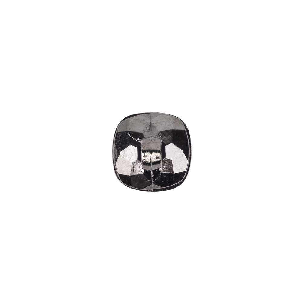 Italian Gunmetal Faceted Metal Look Shank Back Button - 18L/11.5mm - Joann Fabrics