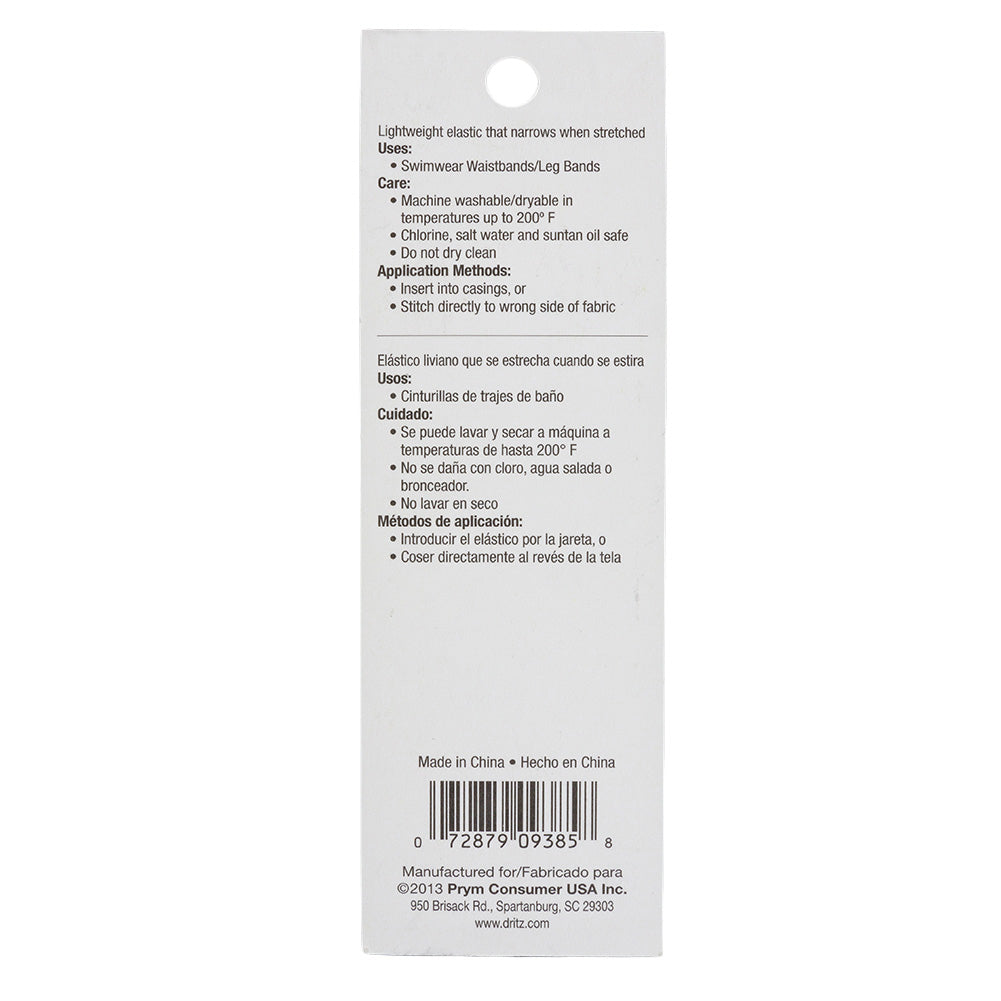 Dritz Cotton Swimwear Elastic - 0.25