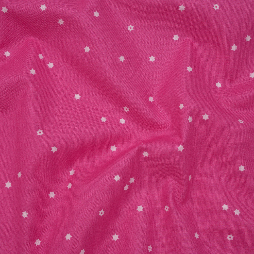 Printed Quilting Cotton by Ghazal Razavi for FIGO Studio - Pink Flowers - Seasons Basics Collection - Joann Fabrics