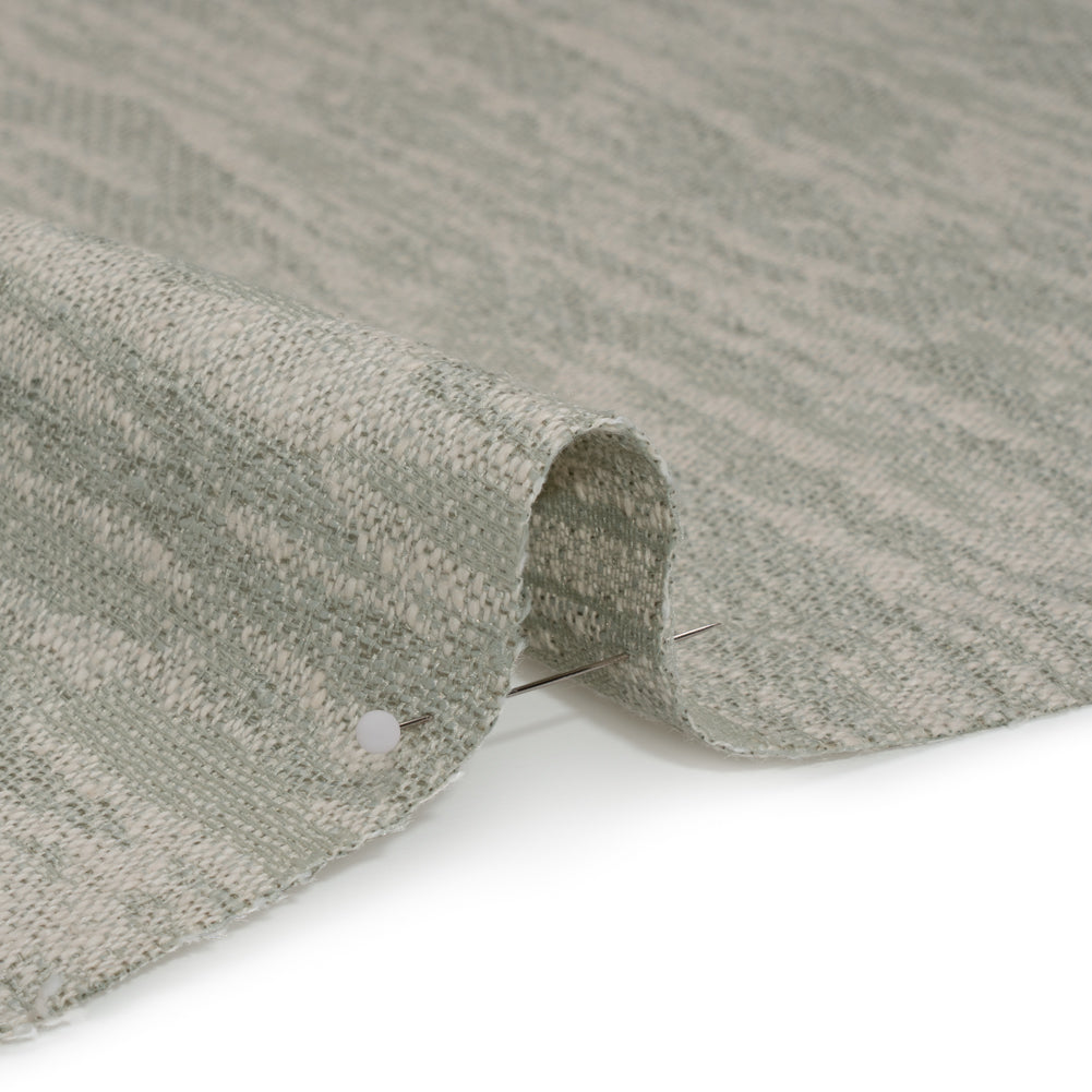 Drapery Jacquard - Sage Abstract Streaks - British Imported - Joann Fabrics