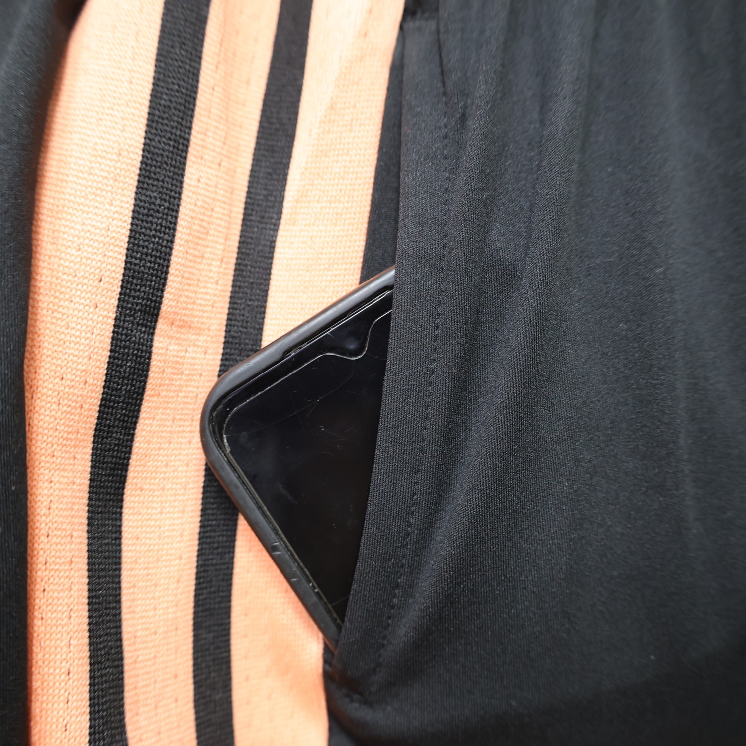 Arsenal 26-27 Black Orange Shorts - Player Version - UnitedFutballJersey
