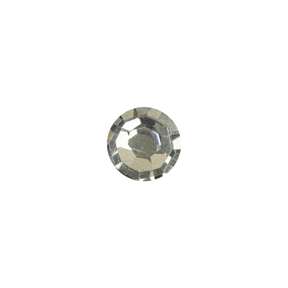 Vintage Transparent Faceted Rhinestone Button - 16L/10mm - Joann Fabrics