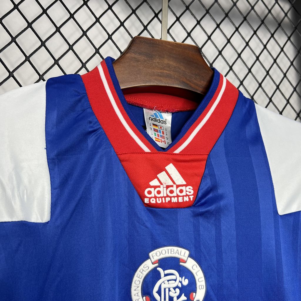 1992/1994 Retro Rangers Home Football Shirt 1:1 Thai Quality