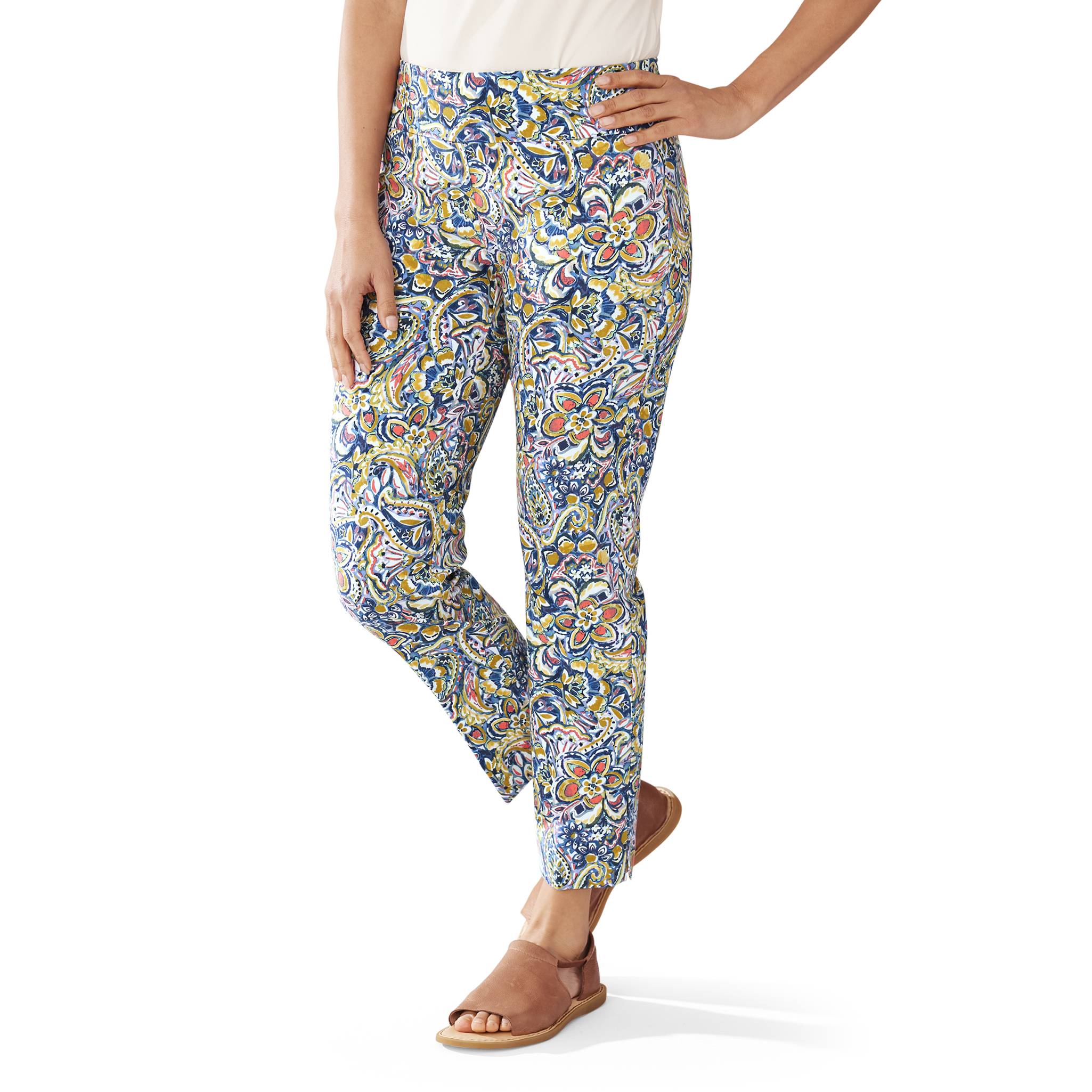 Paisley Floral Pants - Northstyle Catalog