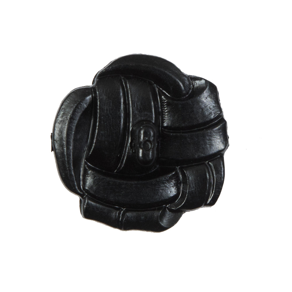 Black Knotted Plastic Button - 40L/25.5mm - Joann Fabrics