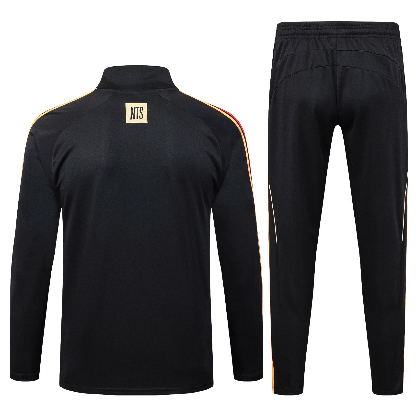 2025/2026 Arsenal Half-Pull Training Suit Black retro style Football Shirt 1:1 Thai Quality Set